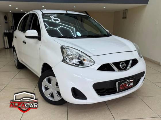 NISSAN MARCH 1.6 S 16V FLEX 4P MANUAL NISSAN MARCH 1.6 S 16V FLEX 4P MANUAL